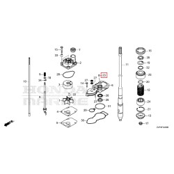 ΟΔΗΓΟΣ (2 ΤΕΜ), ΚΛΩΒΟΥ ΑΝΤΛΙΑΣ ΝΕΡΟΥ  |  90756-ZVL-000