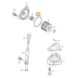 O-RING, OIL FILTER | 09280-54001