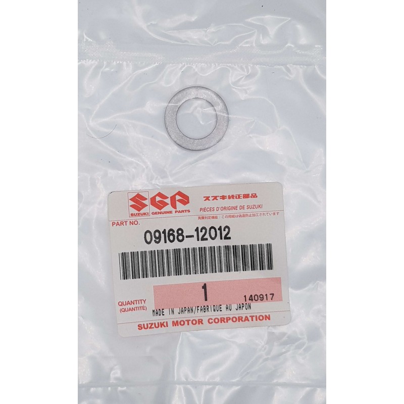 GASKET DRAIN PLUG  09168-12012