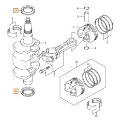 OIL SEAL, CRANKSHAFT | 09283-32048