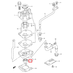 OIL SEAL, GEAR CASE | 09289-12003