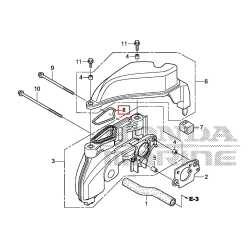 SEAL, MUFFLER | 17375-ZVA-000