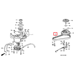 TIMING BELT | 14400-921-024