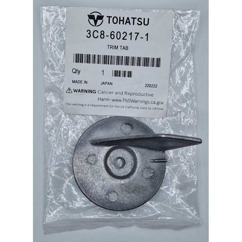 ANODE "TRIM TAB" 3C8-60217-1