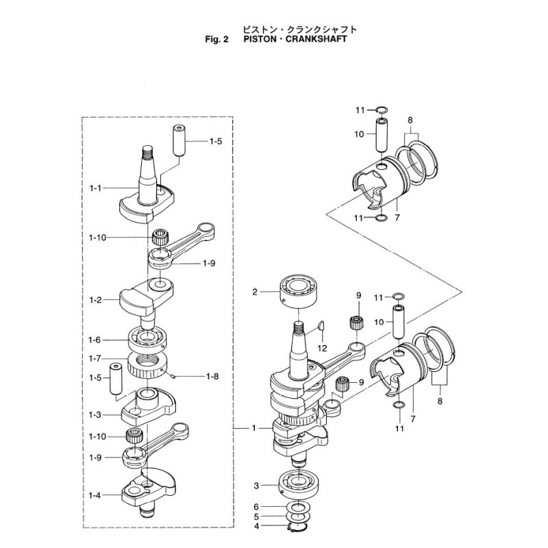 PISTON - CRANKSHAFT